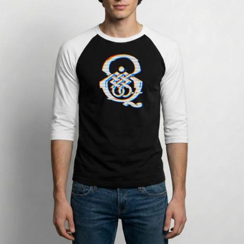 qcpb glitch - Unisex Baseball T-Shirt