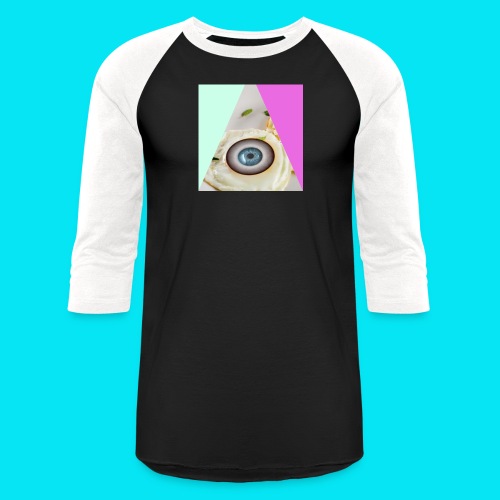 Egg-Eyes - Unisex Baseball T-Shirt