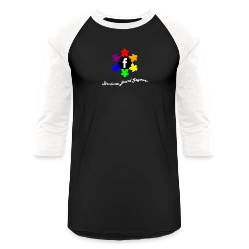 Brisbane Board Gaymers - Unisex Baseball T-Shirt