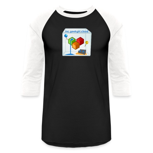 geekgirl.cloud logo - Unisex Baseball T-Shirt