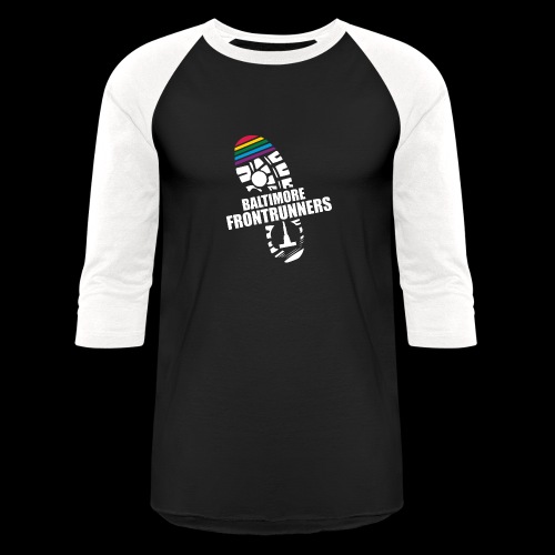 Baltimore Frontrunners White - Unisex Baseball T-Shirt