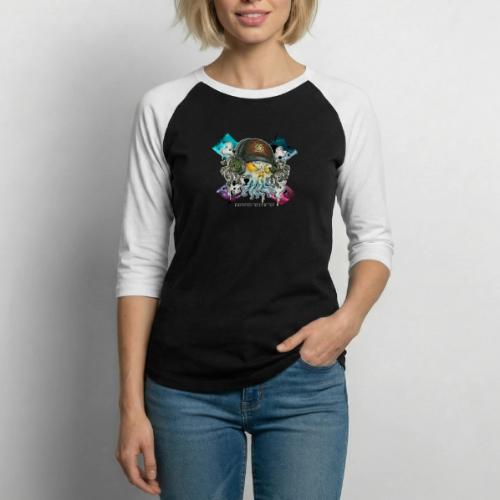 cthulhic Freakhead - Unisex Baseball T-Shirt