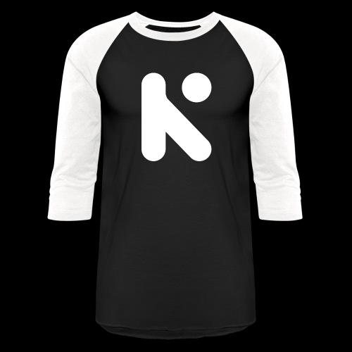 White K png - Unisex Baseball T-Shirt