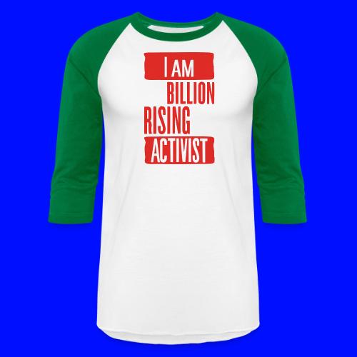 One Billion Rising Italy - Unisex Baseball T-Shirt