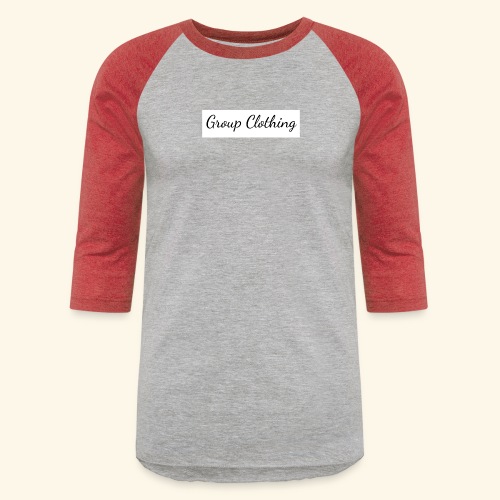 Cursive Black and White Hoodie - Unisex Baseball T-Shirt