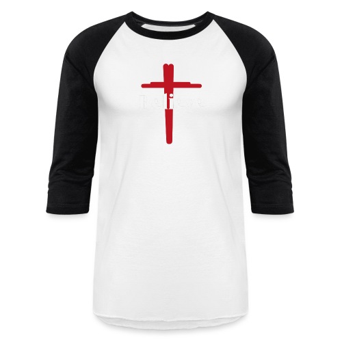 Believe in Christ - Unisex Baseball T-Shirt