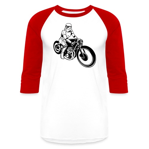 Stormtrooper Motorcycle - Unisex Baseball T-Shirt