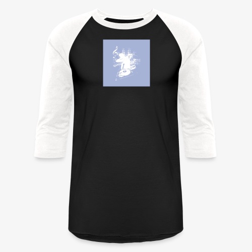 Clef Original Colour Scheme - Unisex Baseball T-Shirt