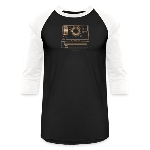 Camera Sketches - Polaroid OneStep2 - Unisex Baseball T-Shirt