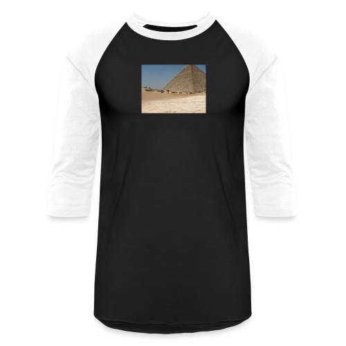 Pyramids of Egypt - Unisex Baseball T-Shirt