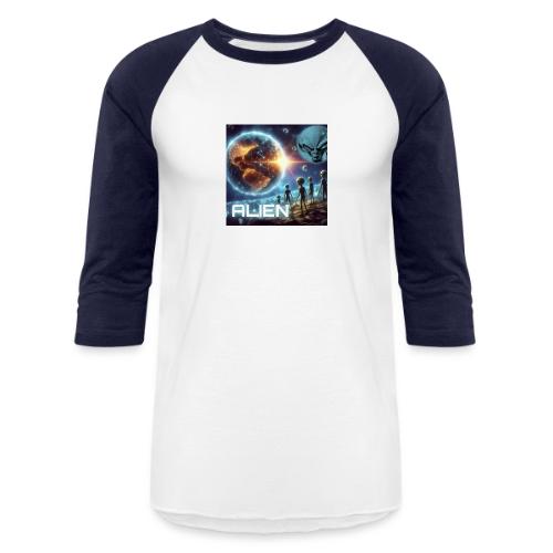 PlanetPulseChainaliens - Unisex Baseball T-Shirt