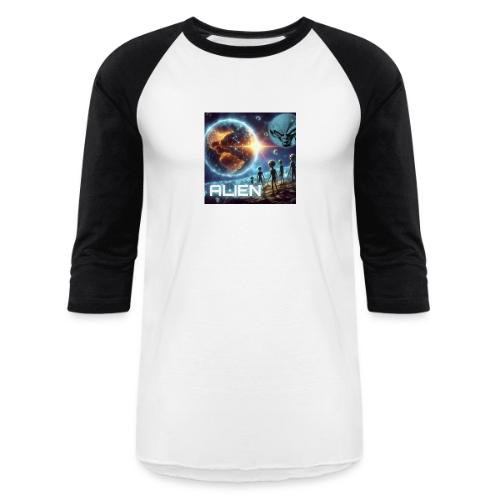 PlanetPulseChainaliens - Unisex Baseball T-Shirt