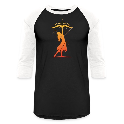 Sagittarius Archer Zodiac Fire Sign - Unisex Baseball T-Shirt
