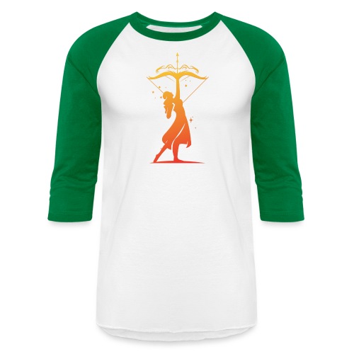 Sagittarius Archer Zodiac Fire Sign - Unisex Baseball T-Shirt