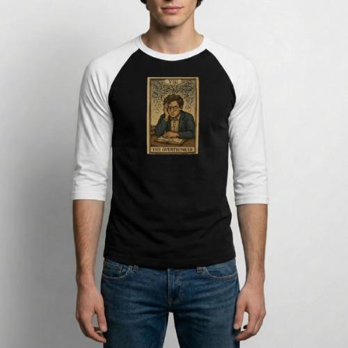 The Overthinker Tarot - Unisex Baseball T-Shirt