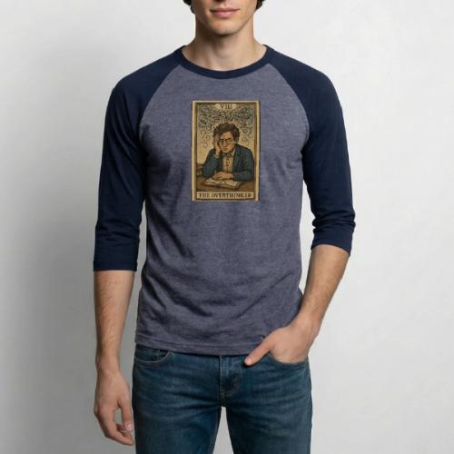 The Overthinker Tarot - Unisex Baseball T-Shirt