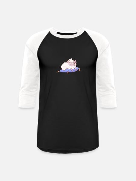 Stay Comfy - Unisex Baseball T-Shirt - black/white