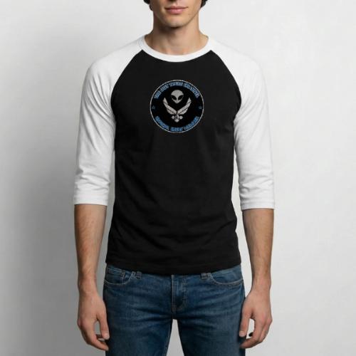 BlackOpsTrans1-FrontOnly - Unisex Baseball T-Shirt