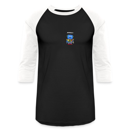 Robot Logo - Unisex Baseball T-Shirt