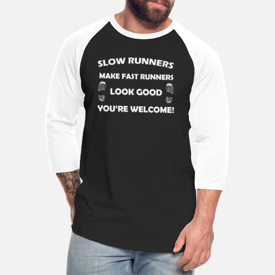 Funny Running Shirts' Unisex Baseball T-Shirt | Spreadshirt