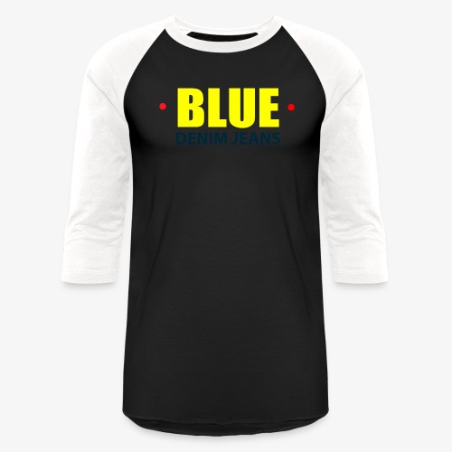 Blue blue jeans Official logo - Unisex Baseball T-Shirt