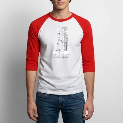 Starship Super-Heavy Lift Launch Vehicle - Unisex Baseball T-Shirt