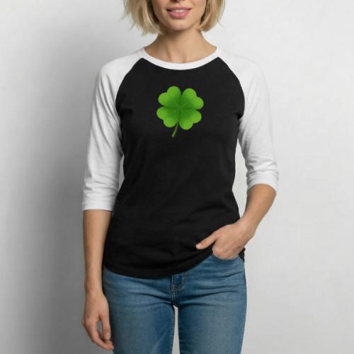 Four leaf clover - Unisex Baseball T-Shirt