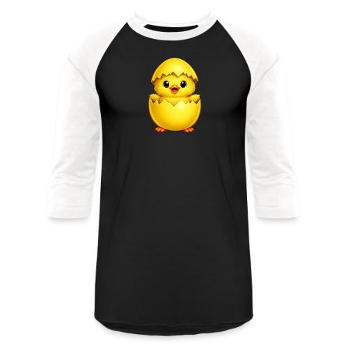 Easter Chick yellow - Unisex Baseball T-Shirt