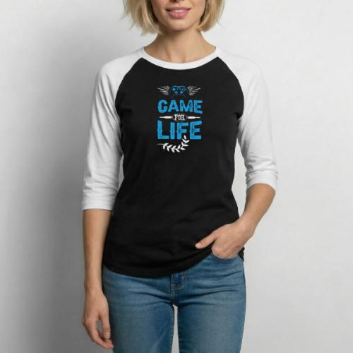 Game For Life Controller - Unisex Baseball T-Shirt