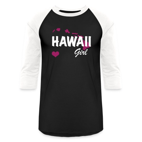 Hawaii Girls - Unisex Baseball T-Shirt