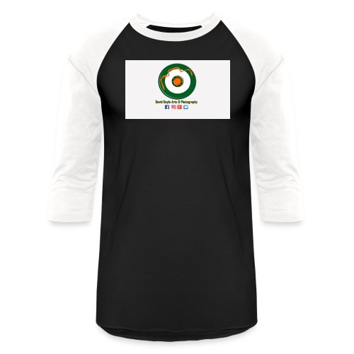 David Doyle Arts & Photography Logo - Unisex Baseball T-Shirt