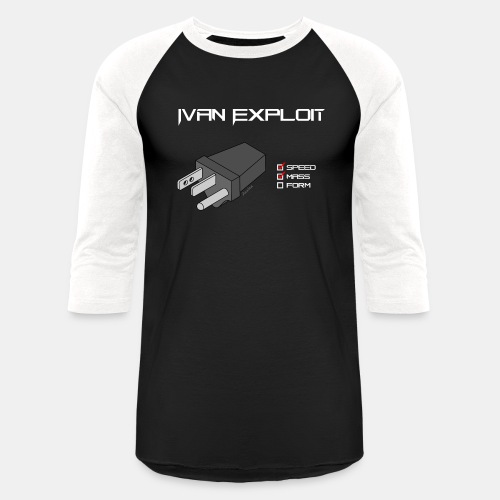 Ivan Exploit - 3D CAD Speedmodeling - Checklist - Unisex Baseball T-Shirt