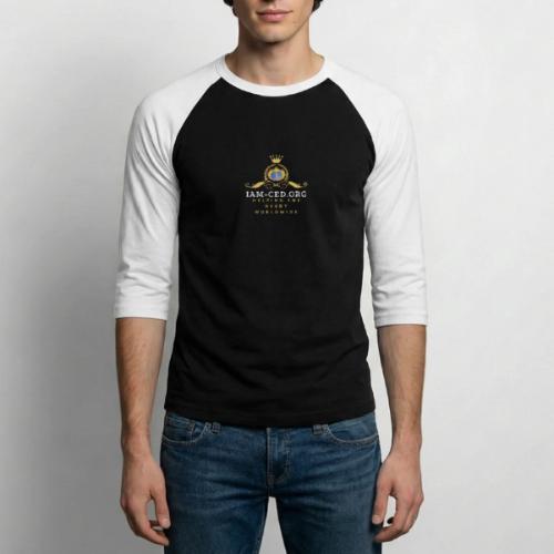IAM-CED.ORG CROWN - Unisex Baseball T-Shirt