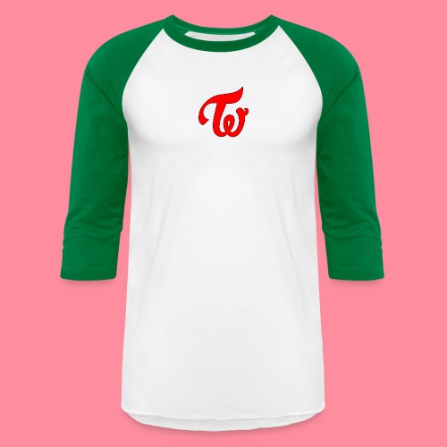 TWICE Logo - Unisex Baseball T-Shirt