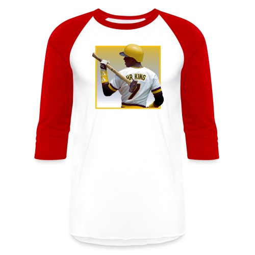HR King - Unisex Baseball T-Shirt