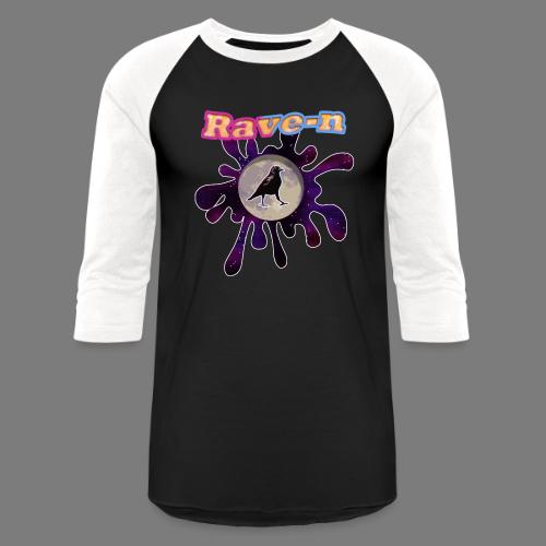 Moonshine rave -n- - Unisex Baseball T-Shirt