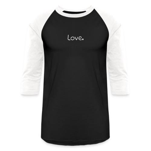 Smoon City_Just Text 3_Love1 - Unisex Baseball T-Shirt