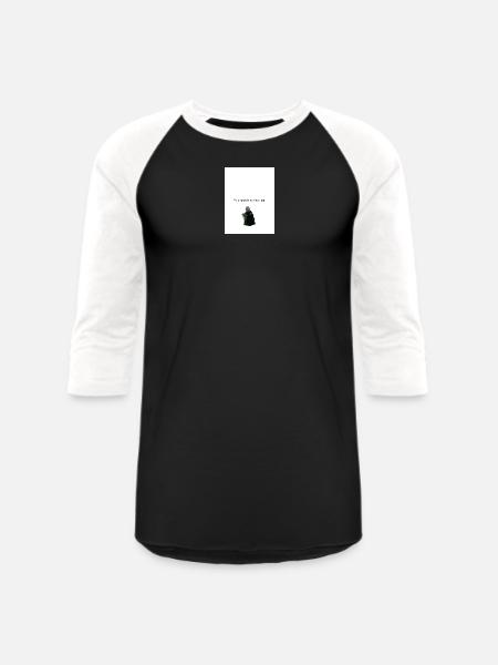 20260813_193336_ - Unisex Baseball T-Shirt - black/white