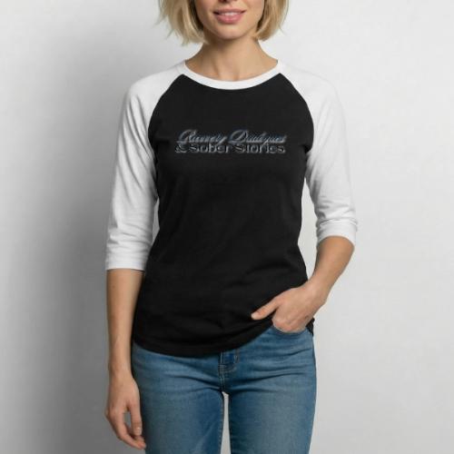Recovery Dialogues and Sober Stories Official Logo - Unisex Baseball T-Shirt