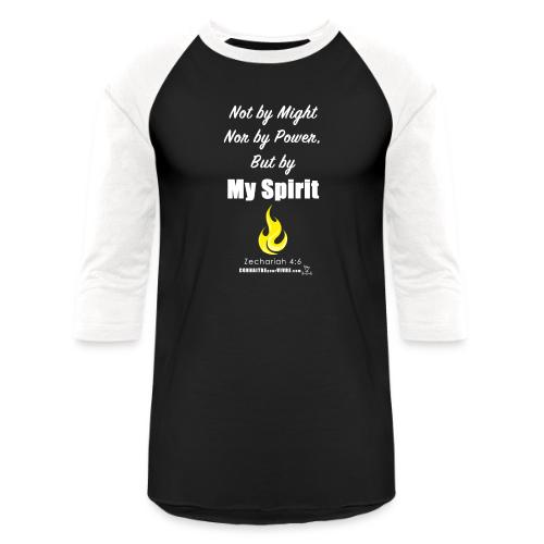 Par mon esprit - T-shirt de baseball unisexe