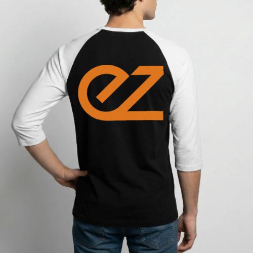EZ ident 4C orange 4x - Unisex Baseball T-Shirt
