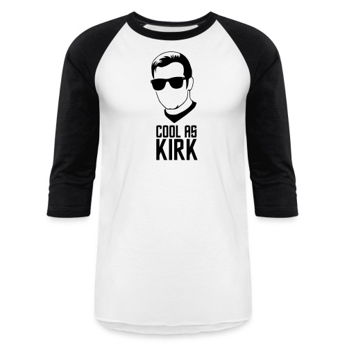 Cool As Kirk - Unisex Baseball T-Shirt