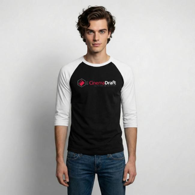 CinemaDraft Full Logo White Front/CD3D White Back
