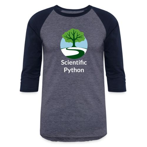 scientific python full color logo - Unisex Baseball T-Shirt