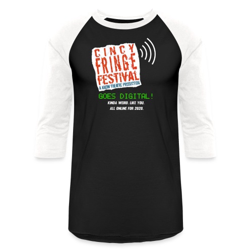 Official Cincy Fringe 2020 shirts - dark variant - Unisex Baseball T-Shirt