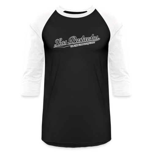 Los Bastardos Baseball, White - Unisex Baseball T-Shirt