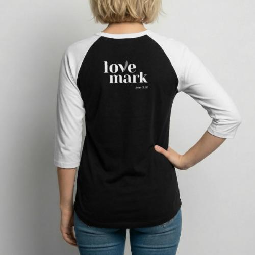 Love Mark Apparel Design - Unisex Baseball T-Shirt