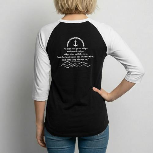 There are good ships and there are wood ships - Unisex Baseball T-Shirt
