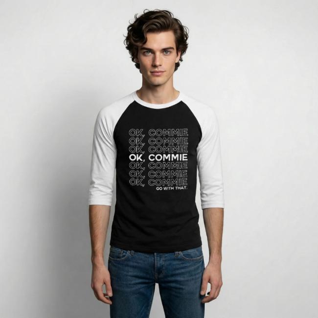 OK, COMMIE (White Lettering)