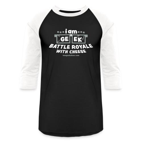 Battle Royale With Cheese - Unisex Baseball T-Shirt